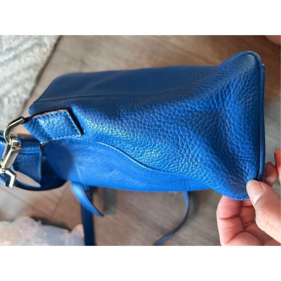 Kate Spade blue leather bag Crossbody boho y2k - Picture 7 of 8